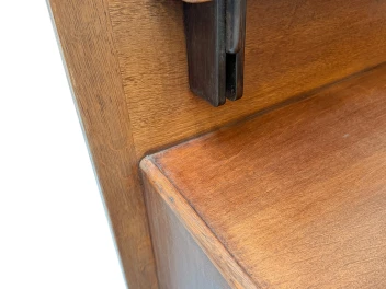 Modernist Art Deco Cabinet by Anton Lucas for N.V. Meubelkunst Leiden, 1920s